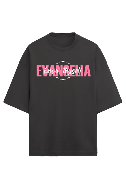 Evangelia Know Thyself - French Terry Oversized T-Shirt