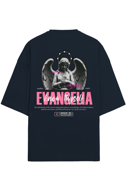 Evangelia Know Thyself - French Terry Oversized T-Shirt