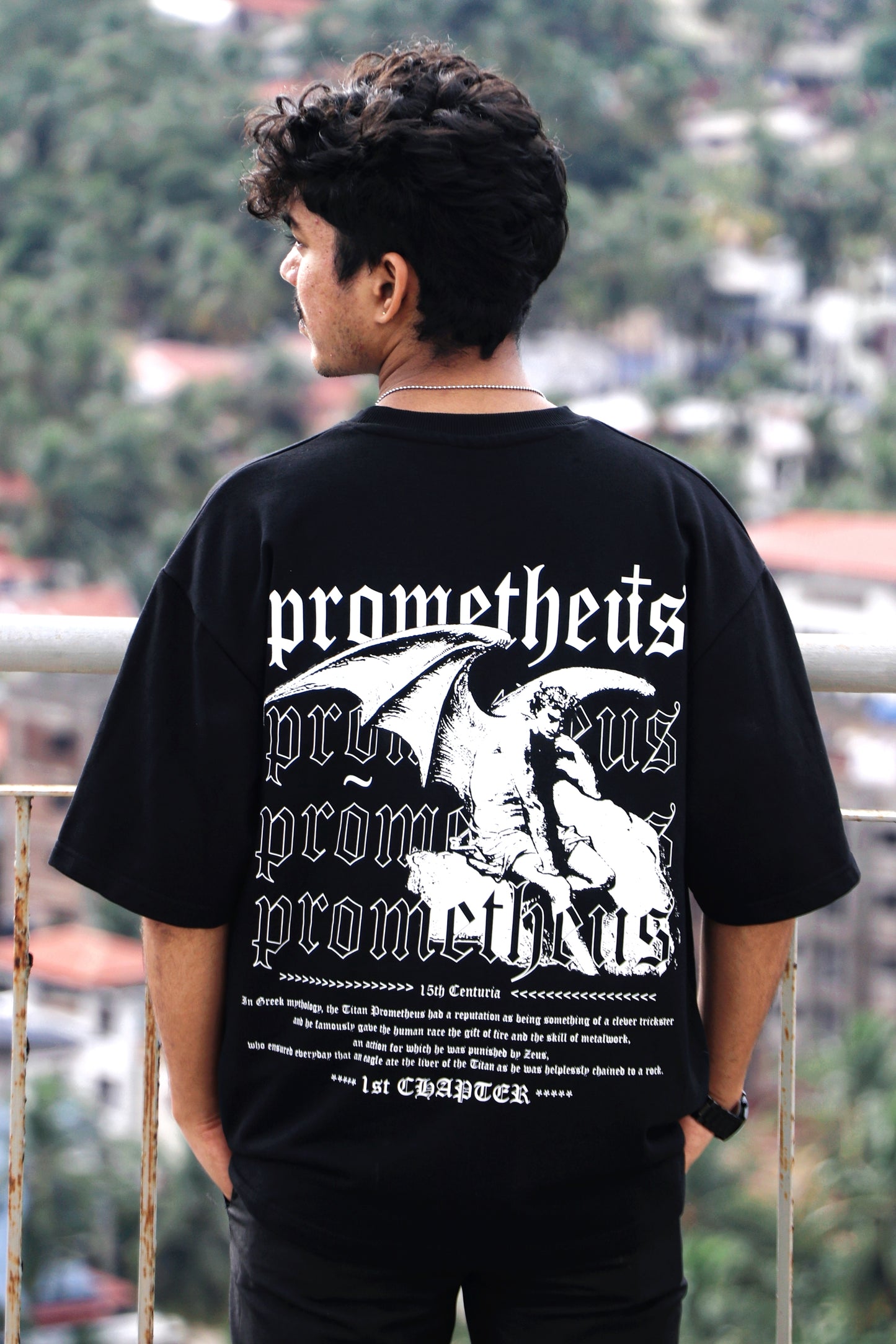 Prometheus - French Terry Oversized T-Shirt