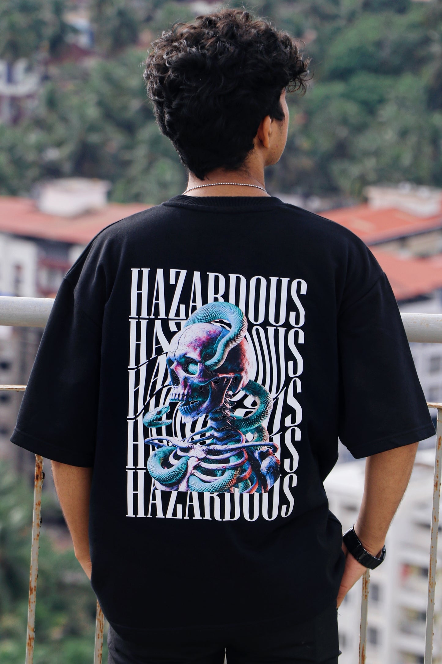 Hazardous - French Terry Oversized T-Shirt